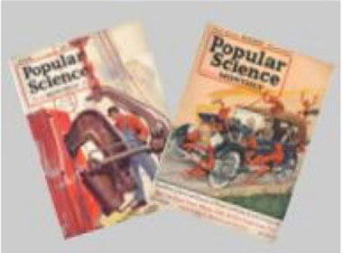 Dollhouse Miniature POPULAR SCIENCE MAGS/2